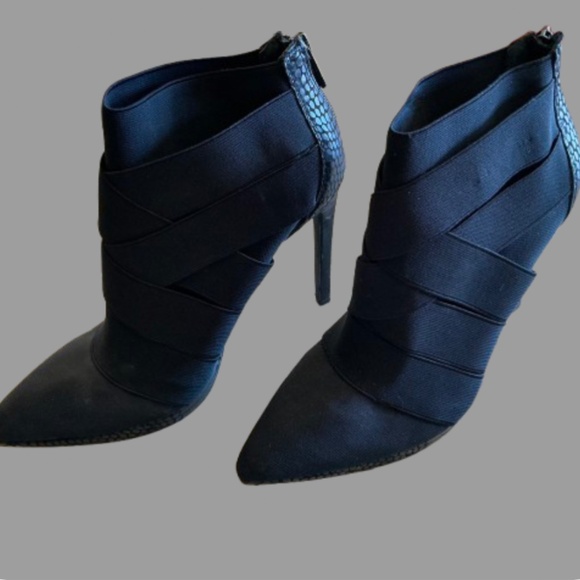 JESSICA SIMPSON STILETTO BOOTIES 9.5. NEVER WORN! GORGEOUS - Picture 2 of 11